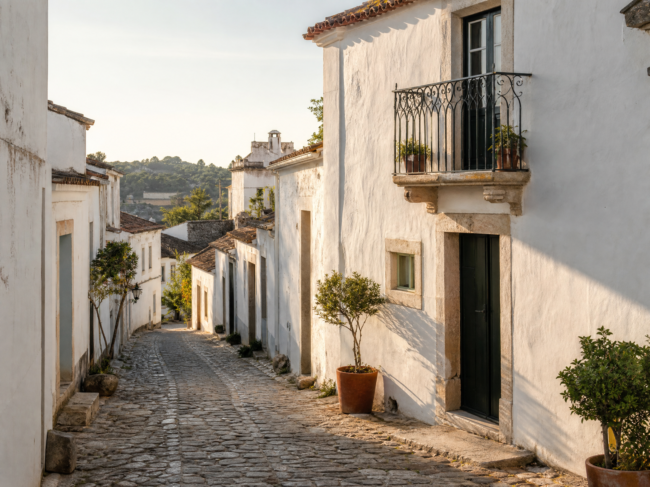 Rua histórica do Alto Alentejo