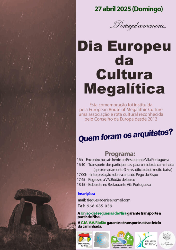 Read more about the article Celebre o Dia Europeu da Cultura Megalítica em Portugal 